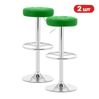Комплект барных стульев Ergozen Orbita 2 шт зеленый